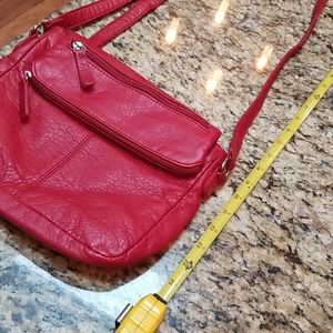 Dark Red 5 Compartment St. John's Bay Crossbody